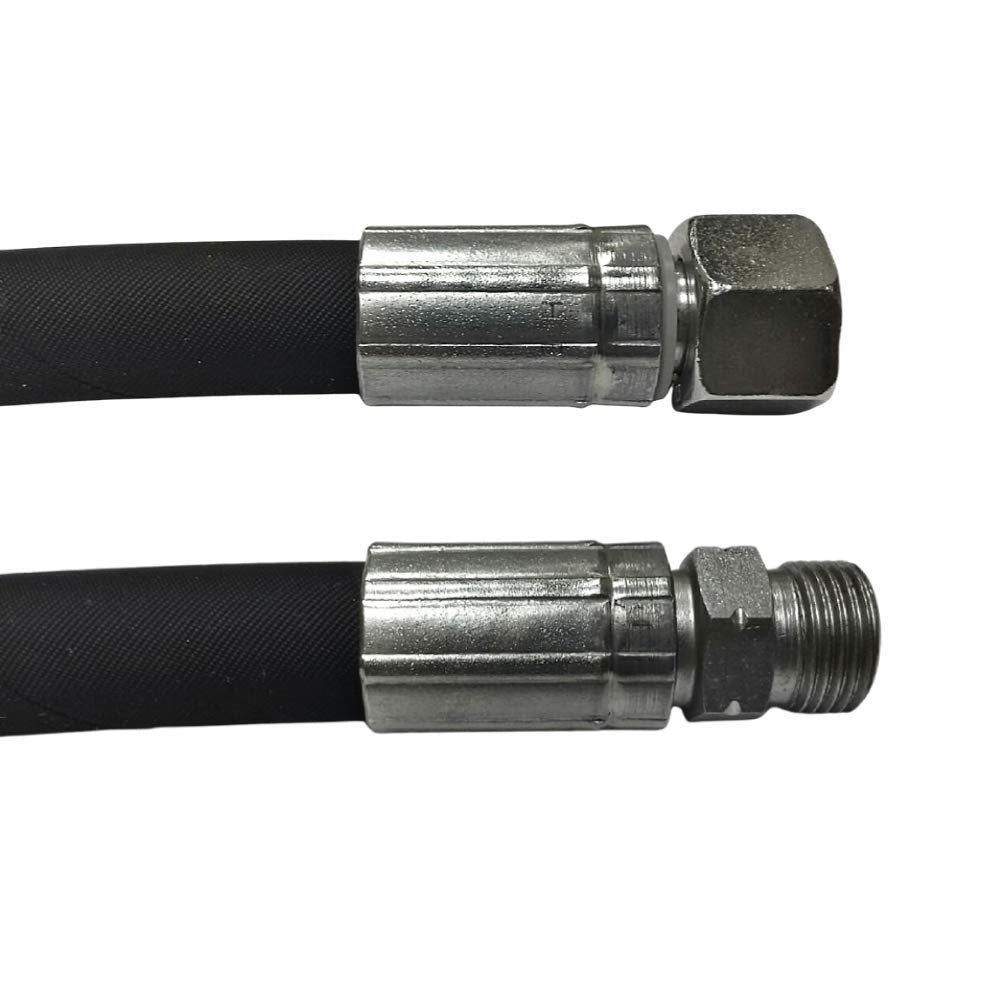 Hydraulikschlauch 6L DN6 1SN | Länge 5200mm | Gewinde M14x1.5 | DKOL - CEL | Nenndruck 225 bar | Kon