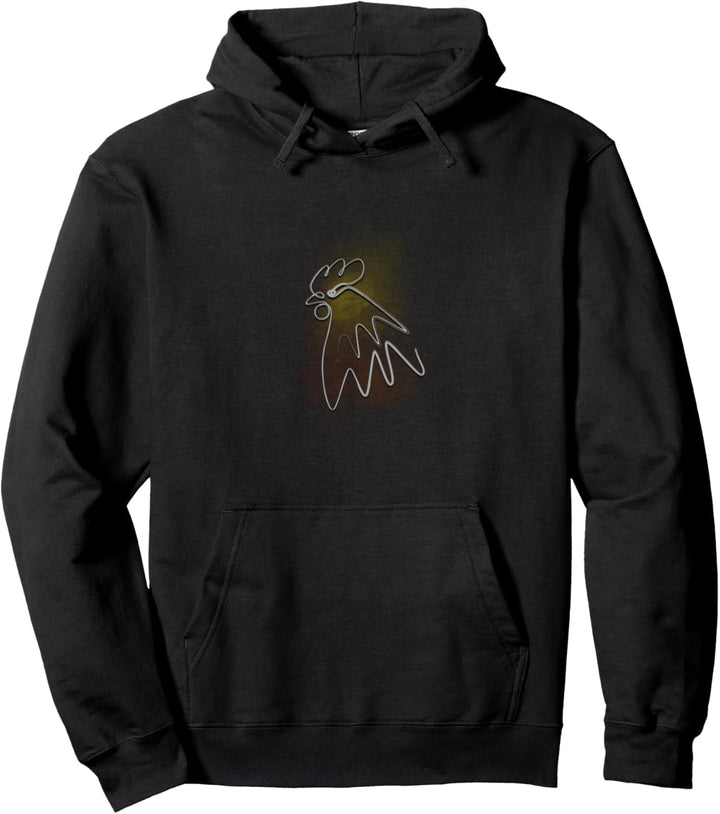 Chinesischer Sternzeichen-Hahn Pullover Hoodie
