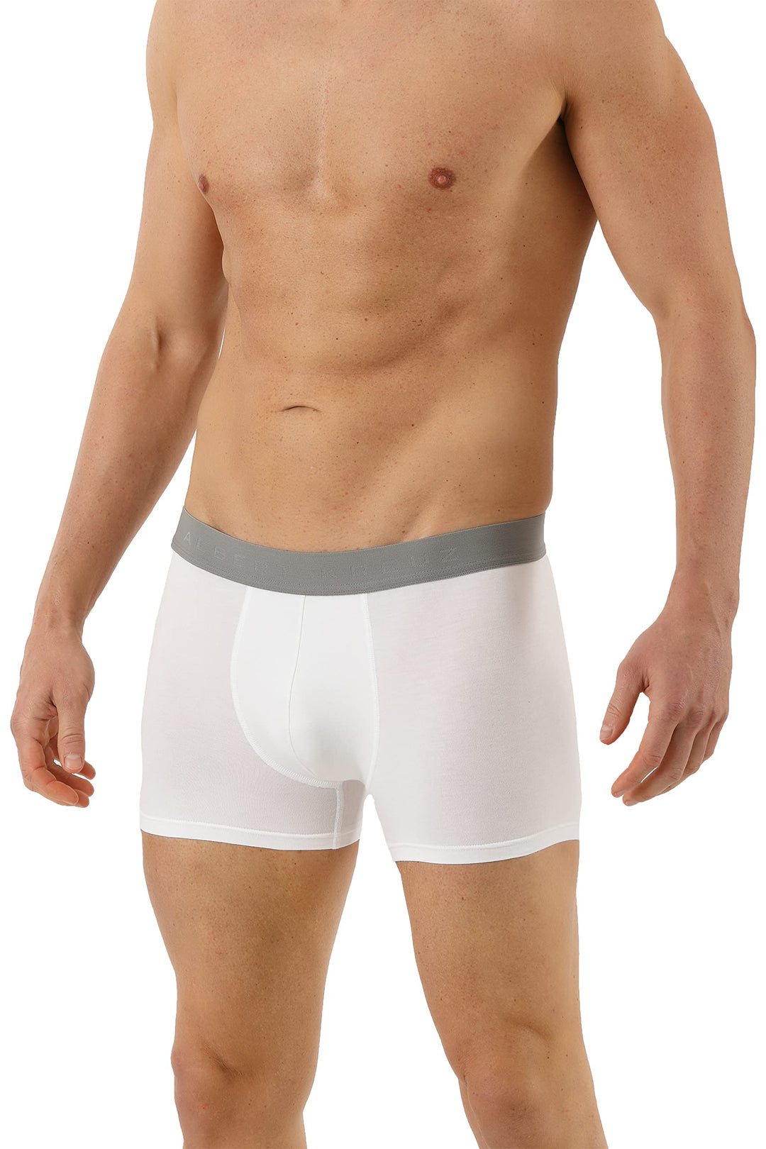 Albert Kreuz Herren Retroshorts Micromodal 2er Pack weiss XL Weiss, XL Weiss