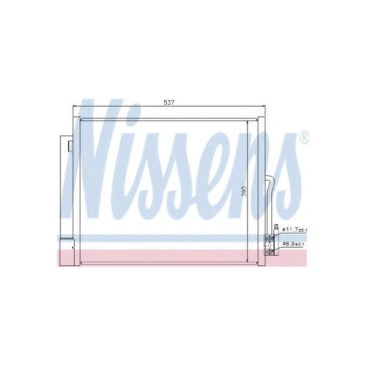 Nissens 940156 Kondensator, Klimaanlage