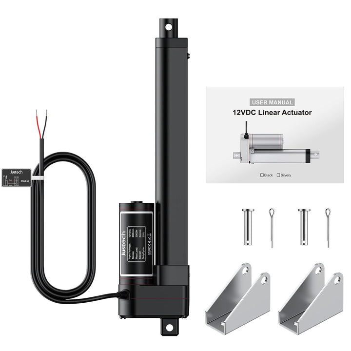 Justech 3000N 200mm Hub max Linearantrieb Linearmotor Verstellantrieb Toröffner Linear Actuator Moto