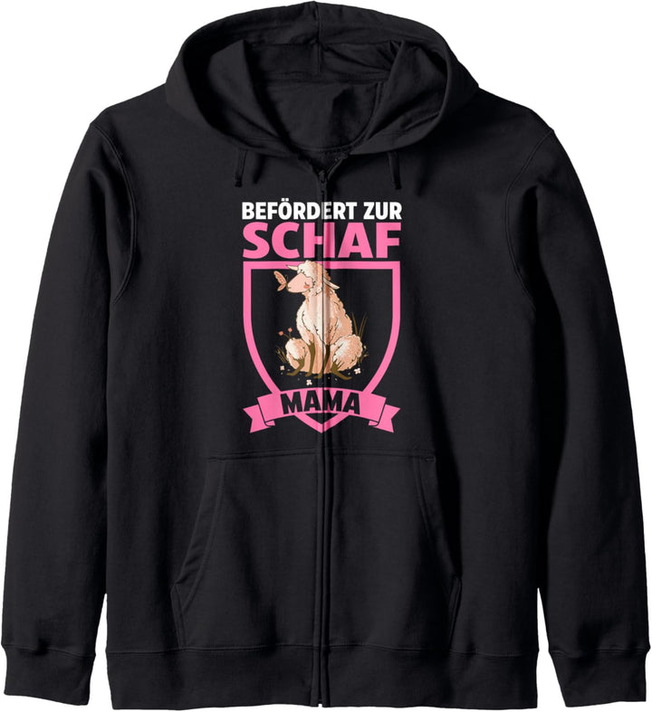 Schaf Mama Bäuerin Bauernhof Muttertag Mutter Schafe Kapuzenjacke