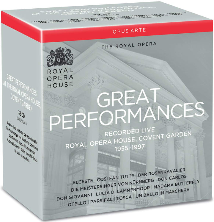Great Performances, Audio-CD