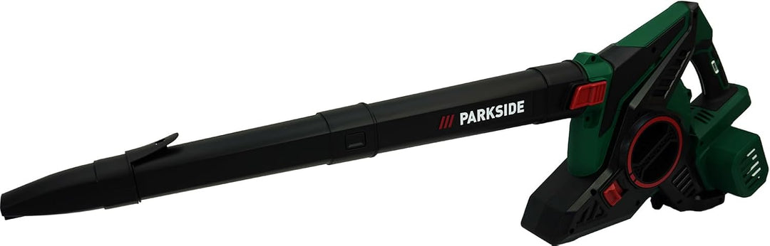 HEADNMORE® Bundle - Parkside® 40V Akku Laubsauger Laubbläser PLSA 40-Li D2 (inkl. 2x4Ah Akku) + Schl