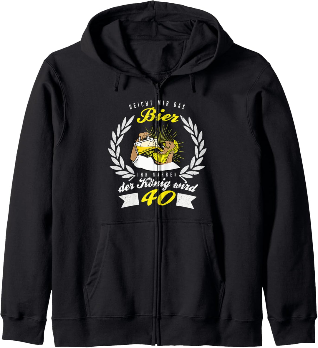40. Geburtstag Jahrgang 1980 Geschenkidee für einen Mann Kapuzenjacke