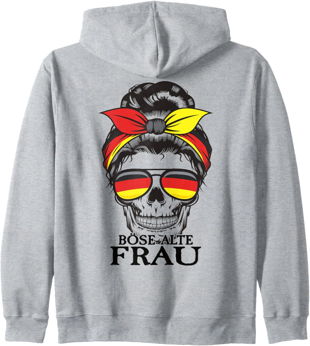 Rocker Braut I Böse Alte Frau Kapuzenjacke