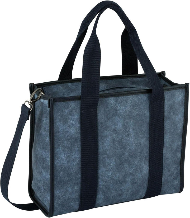 TOM TAILOR Leticia Shopper Denim Blue, Denim Blue