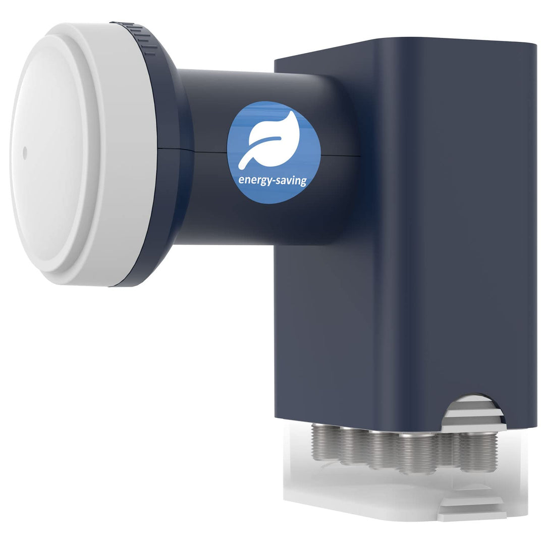 DUR-line Blue ECO Octo - Stromspar-LNB - 8 Teilnehmer - Premium-Qualität - 8-Fach, digital, Full HD,