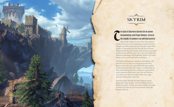 The Elder Scrolls: The Official Survival Guide to Tamriel, Gebundenes Buch