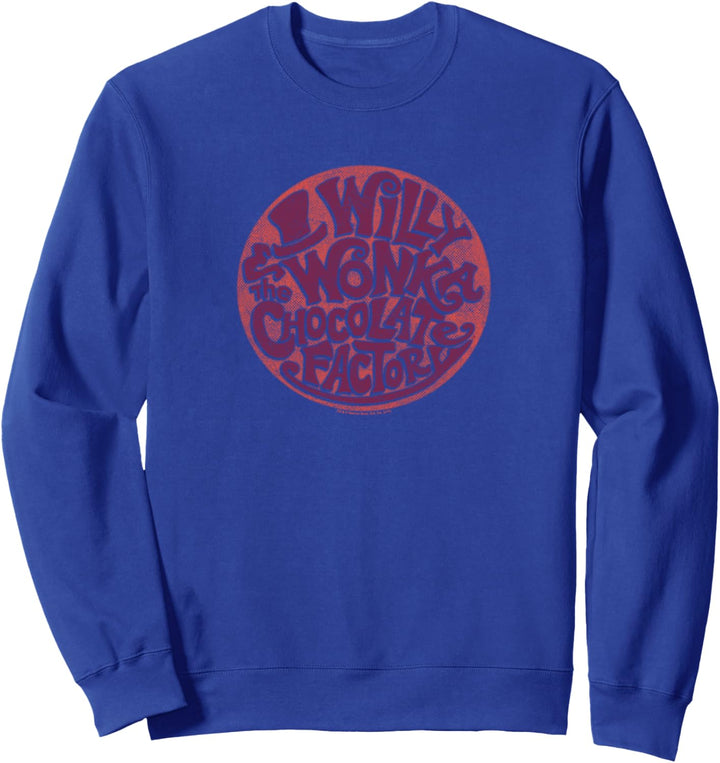 Willy Wonka and the Chocolate Factory Circle Logo Sweatshirt