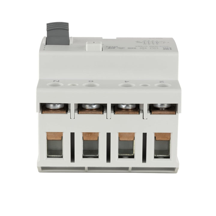 REV 0505486555 FI, Schutzschalter 4-polig, Höhe 68mm, 40A, 0,3A, Typ A, grau 40A 4-polig, 40A 4-poli