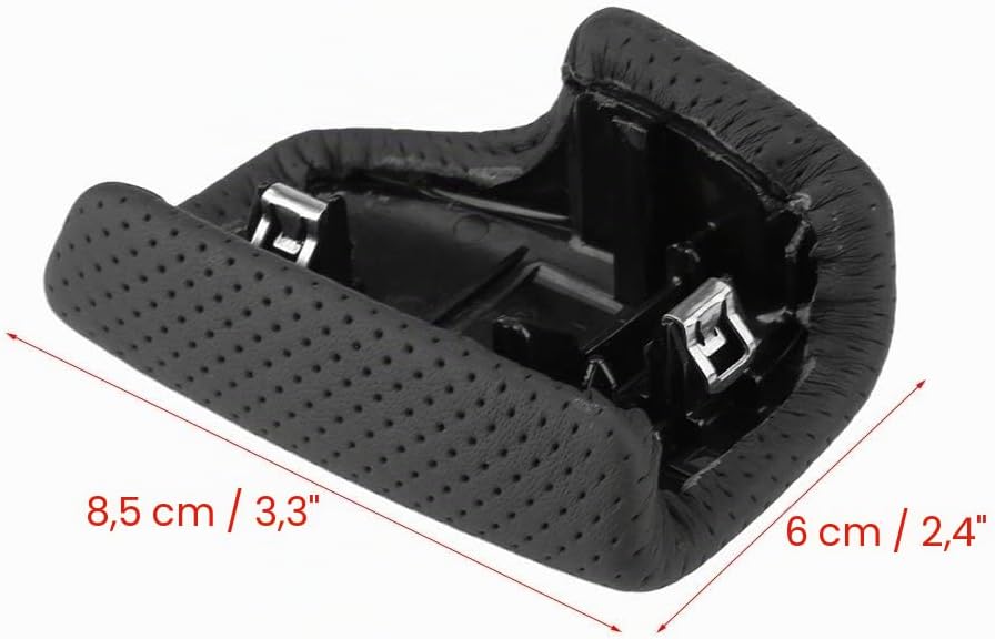 KIMISS a4 b9,Schaltknaufabdeckung, LHD-Linkslenker Automatische Schaltknaufdeckelabdeckung für A4 A5