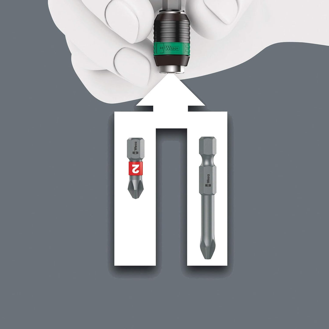 Wera Kraftform Kompakt 60, 17-teilig, Schwarz, 05059295001 Single, Single