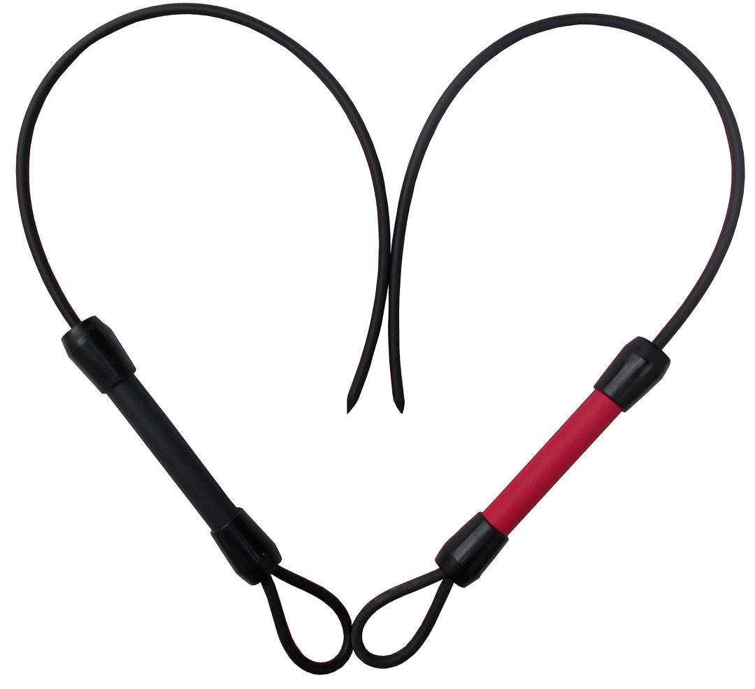 Single Tail Gummi Peitsche GP-30 (rot), Rot