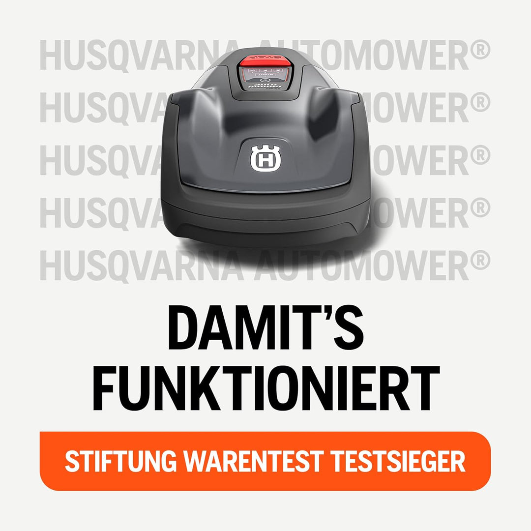 Husqvarna Mähroboter Automower Aspire R4 für 400 m² Fläche I Akku Rasenmäher Roboter, Steuerung per