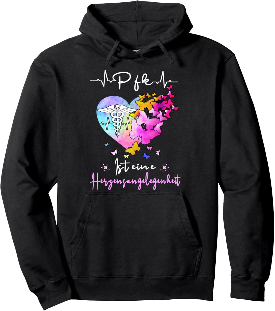 Pflegefachfrau Pflegefachkraft Ist Eine Herzensangelegenheit Pullover Hoodie