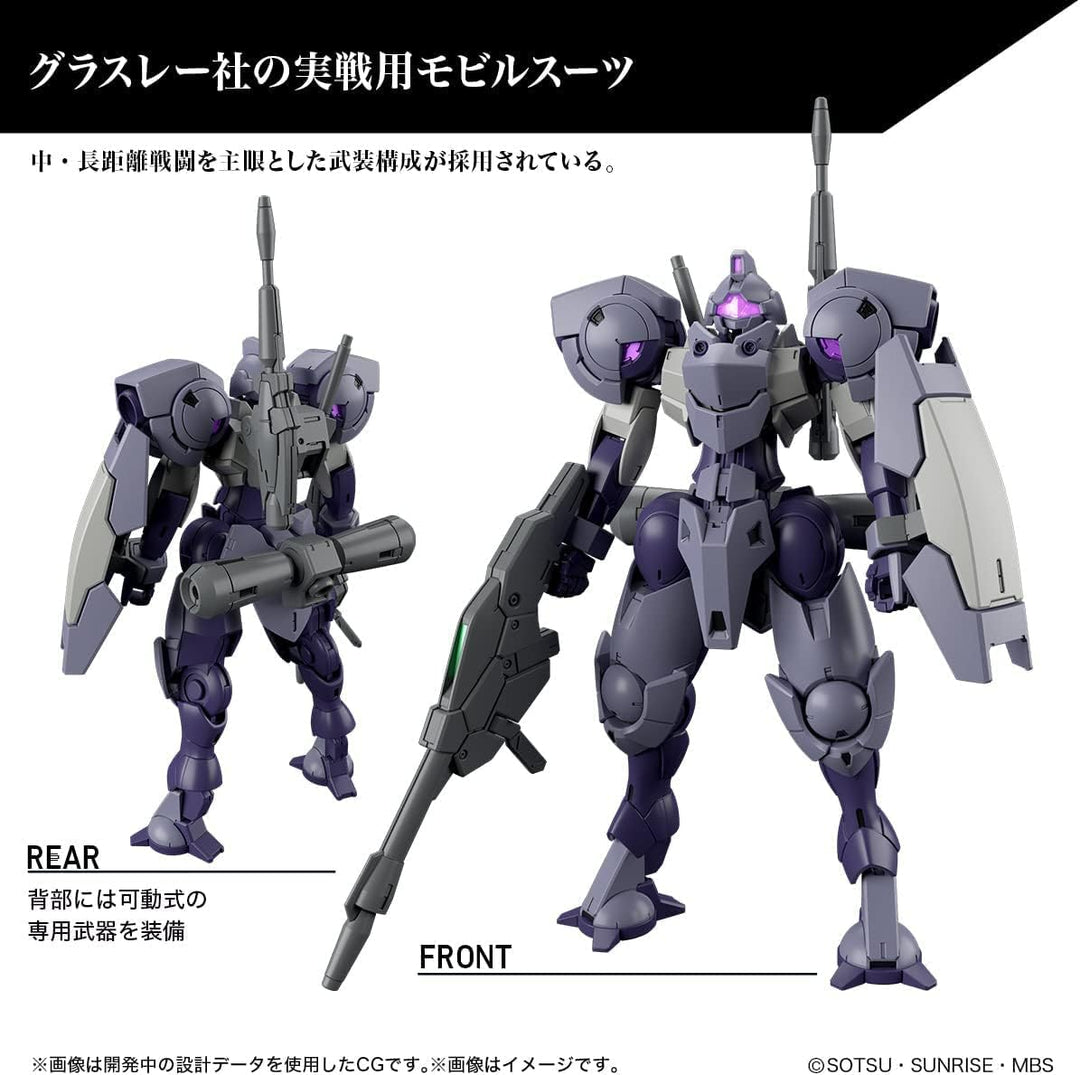 Bandai Model Kit Gundam The Witch from Mercury - HG 1/44 Heindree Sturm - Modellbausatz