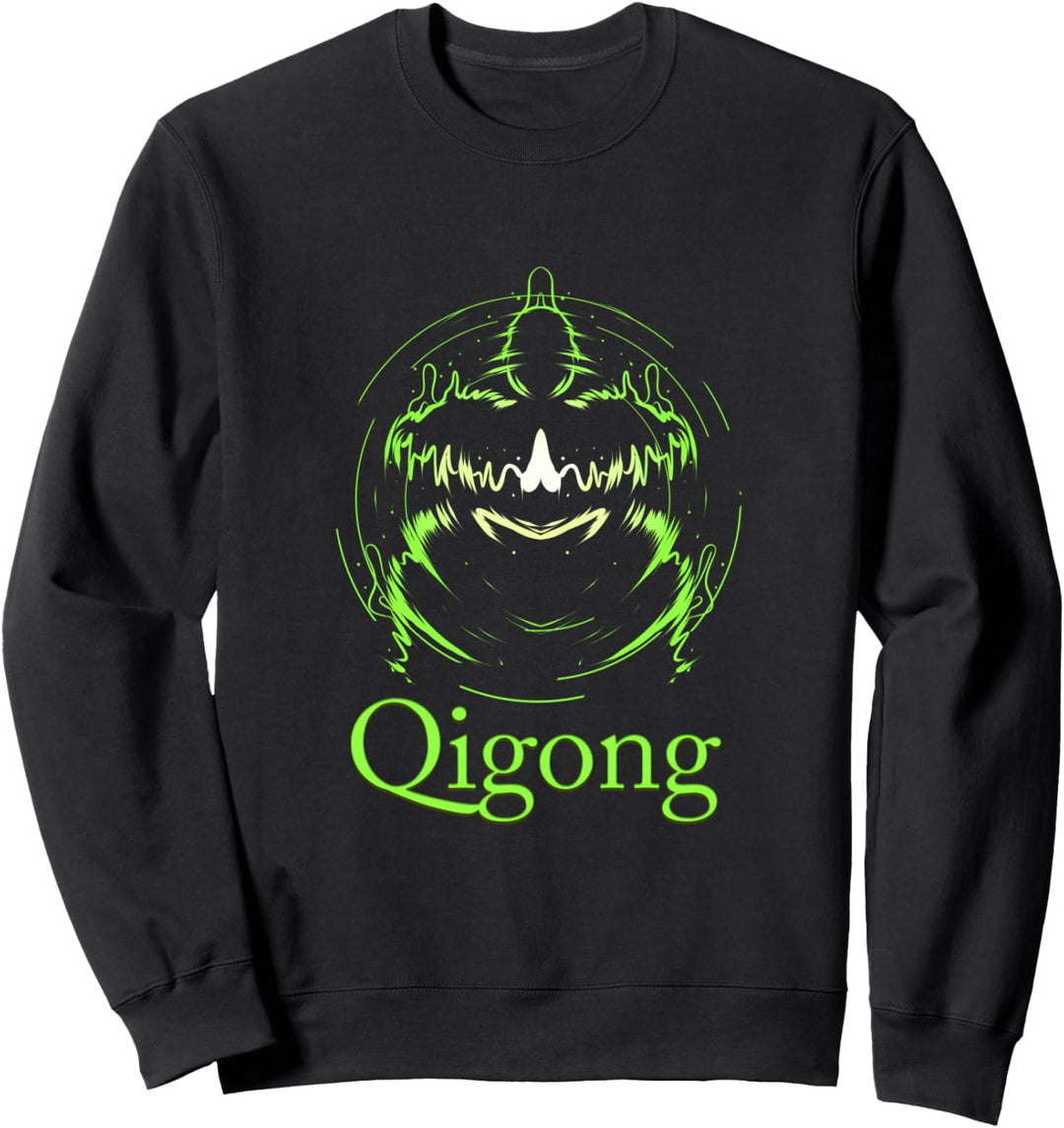 Qigong Chigong Illustration Tai Chi Sweatshirt