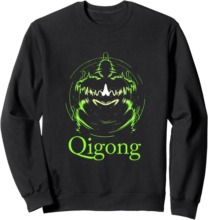 Qigong Chigong Illustration Tai Chi Sweatshirt