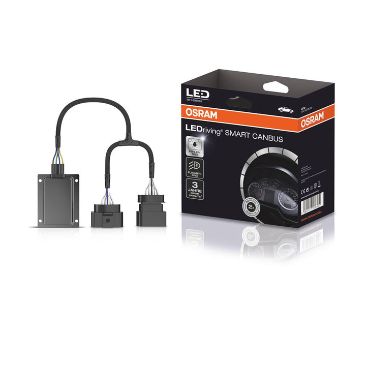 OSRAM LEDriving SMART CANBUS, LEDSC02-1, umgeht das Lampenausfallerkennungssystem Retrofit Lampen wi