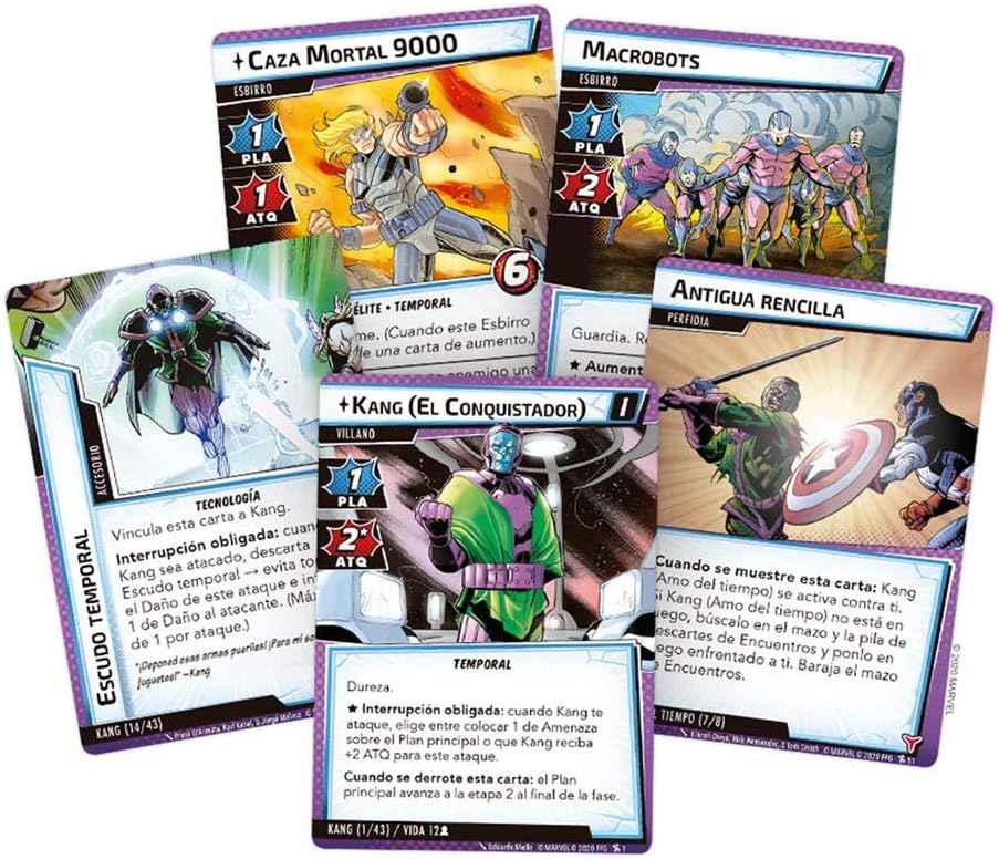 Fantasy Flight Games MC11ES Marvel Champions - Antike und Zukunft Kang
