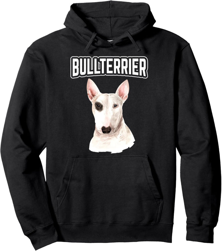 Bullterrier und Miniatur Bullterrier Design I Pullover Hoodie