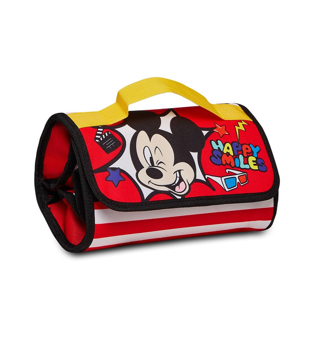 Seven Federmäppchen, Mäppchen, mehrfarbig, Federtasche für Schreibwaren, Etui mit Filz- und Buntstif