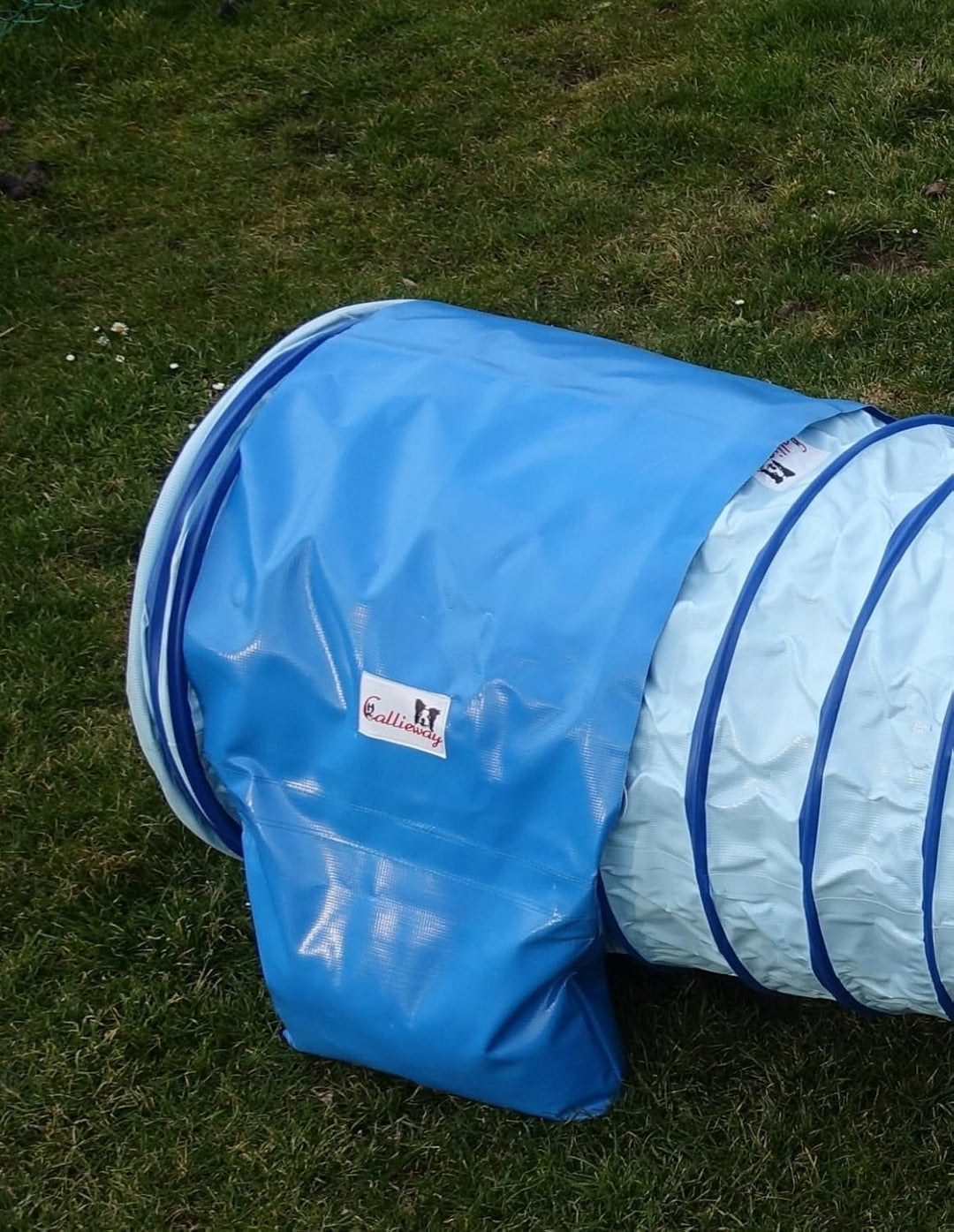 Callieway Agility Tunnel Stützsandsäcke (2er Pack) Standard - org (oceanblau), oceanblau