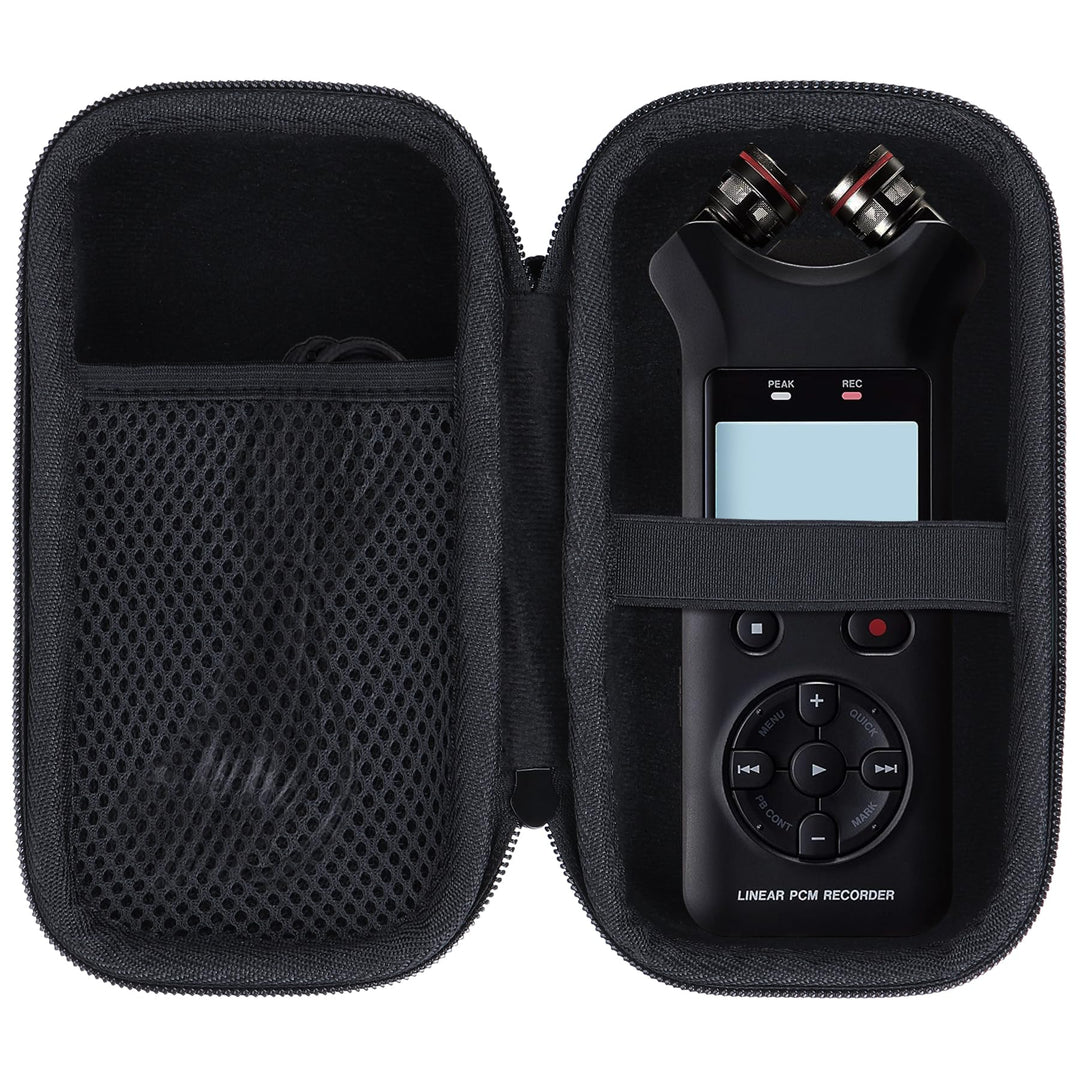 Hart Schutz Hülle Etui Tasche für Tascam DR-07X /DR-07XP /DR-40X Tragbarer Vierspur-Audiorecorder fü