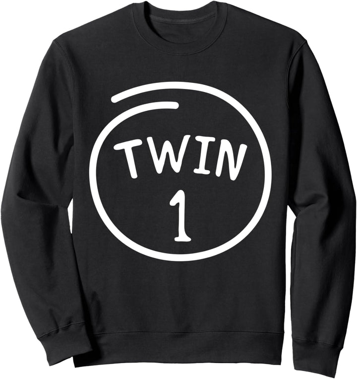 Zwilling 1 für Zwillinge Liebe Sweatshirt