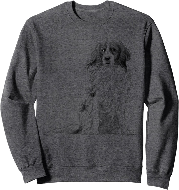 Sitzinder Hund Kooikerhondje Sweatshirt