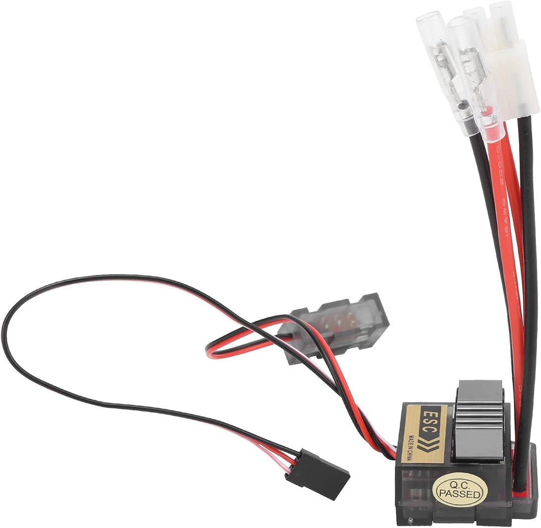 ESC RC-Bürstenregler, 7,2-16 V ESC Elektronischer Geschwindigkeitsregler Hochspannungs-Zweiwege-Gesc