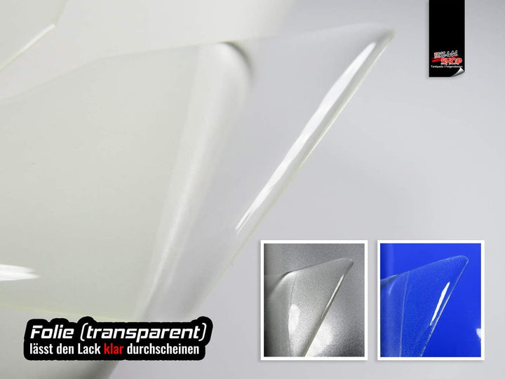 BIKE-label Tankpad Seitenpad Motorrad Aufkleber Transparent 800141