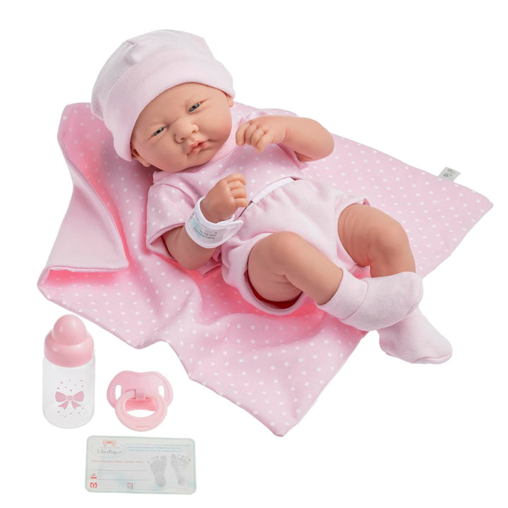Berenguer La Newborn – 36 cm – Babypuppe aus PVC (Vinyl)