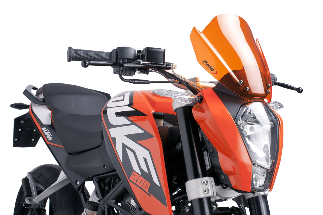 Puig 6275T Windschutzscheibe New Generation Sport Orange Getönt, Getönt