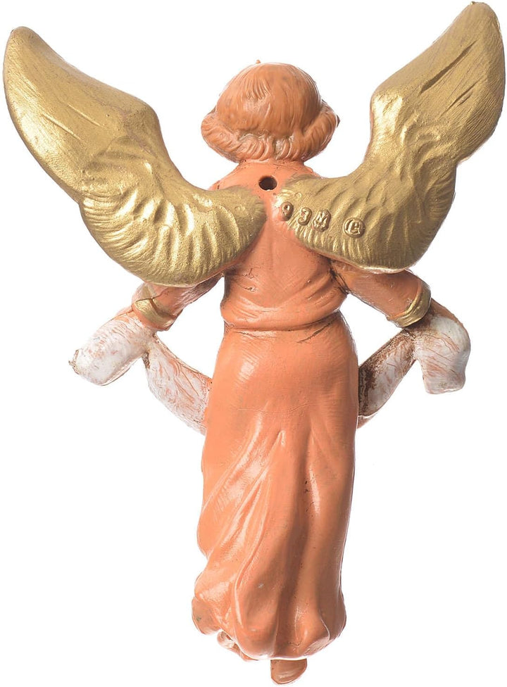 Holyart Krippenfigur Gloria Engel 9,5cm Rosa Fontanini Krippe