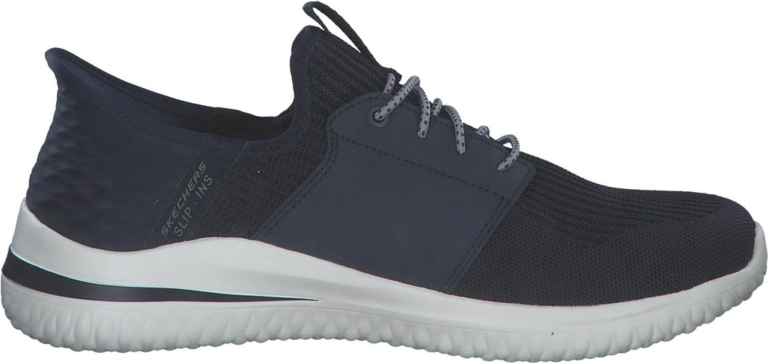 Skechers Delson 3.0 Cicada Herren-Sneaker EU 40 EU Blau, 40 EU Blau