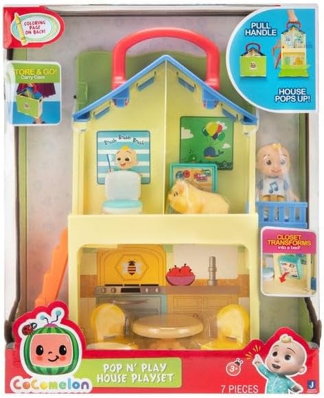 CoComelon Pop n' Play (2 Figuren und 5 Zubehör
