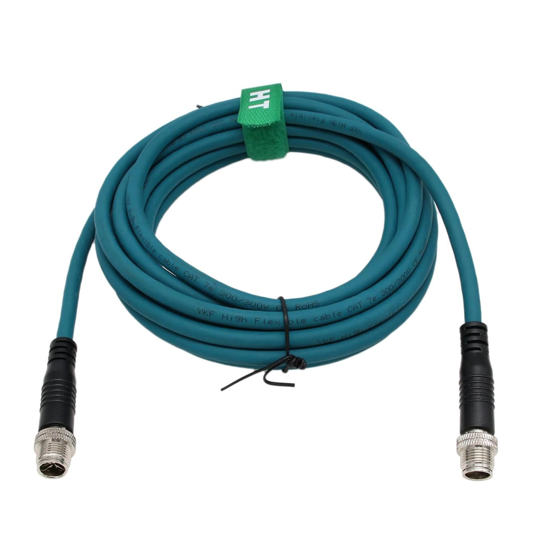 HangTon M12 8-Pin X-kodiert auf 8-Pol X-Coding Ethernet Cat6 Kabel für Cognex Industrial Sensor Kame
