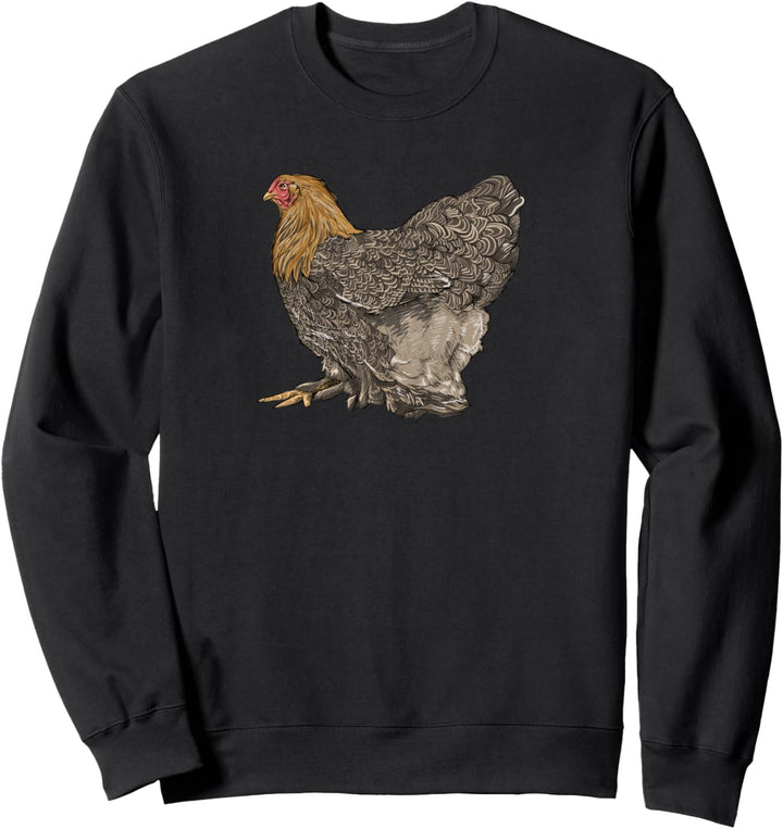 Brahma Hühner I Chicken Geflügel Motiv für Hühnerhalter Sweatshirt