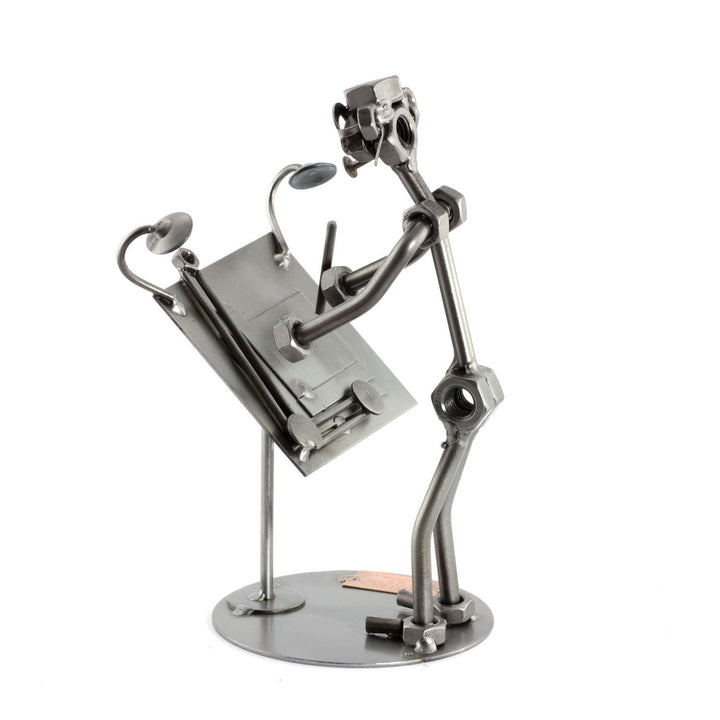 Steelman24 I Schraubenmännchen Architekt I Made in Germany I Handarbeit I Geschenkidee I Stahlfigur