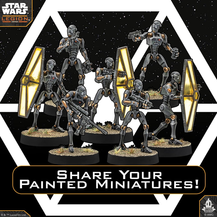 Asmodee, Star Wars: Legion – BX-Series Droid Commandos (Droidenkommandos der BX-Serie), DE-Version,