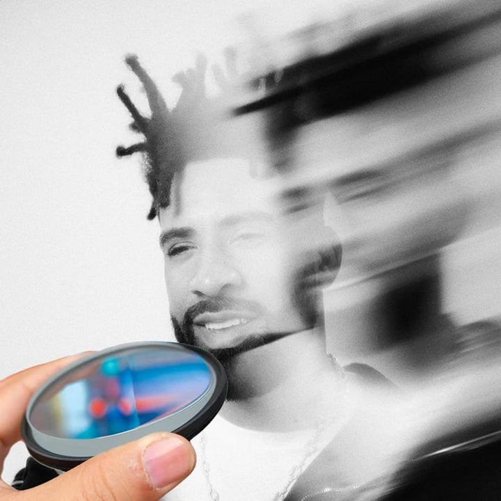 77 mm Prisma Spezialeffektfilter, Glasprismenlinse, Super-Speed-Effekte, Ghost Motion Blur, UV-Filte