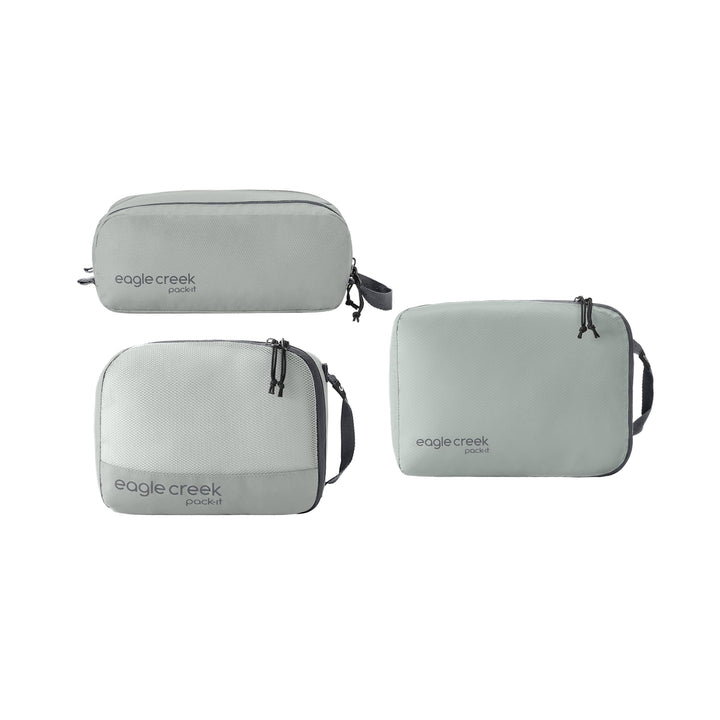 Eagle Creek Pack-It Overnight Set I 3-teilig für Kurzreisen I Packwürfel, Clean/Dirty Packwürfel &amp; Q