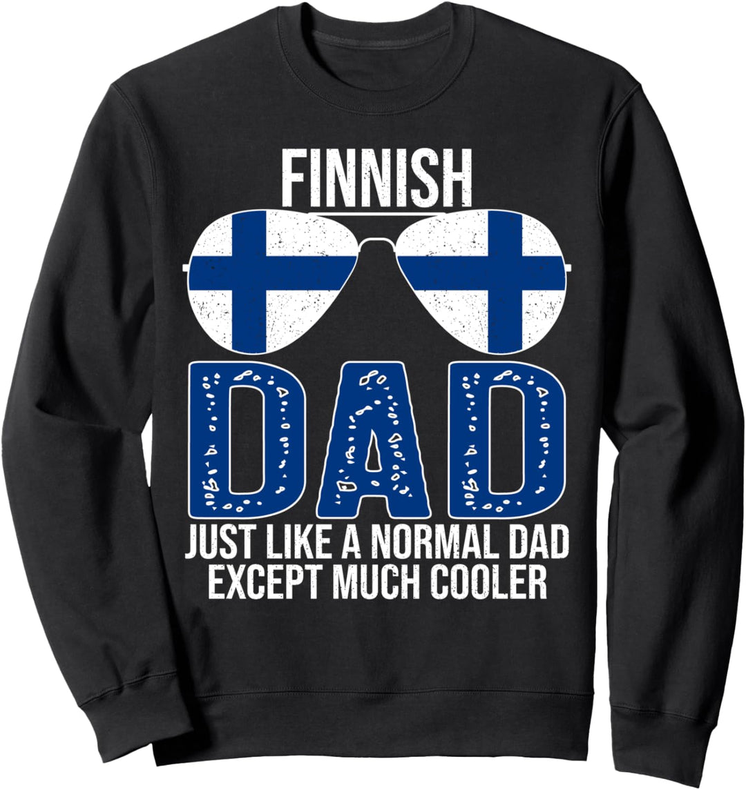 Vintage Finnish Dad Finland Flag Sunglasses Father&