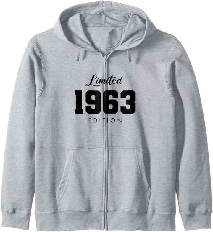 61 Jahre Jahrgang 1963 Limited Edition 61. Geburtstag Kapuzenjacke