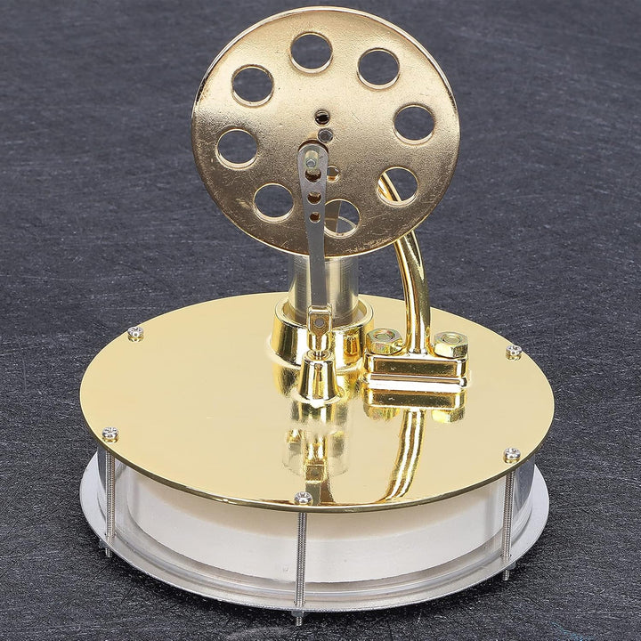 Zerodis Tieftemperatur-Stirlingmotor, Kryogener Stirlingmotor, Mini-Modell mit Zinklegierungskonstru