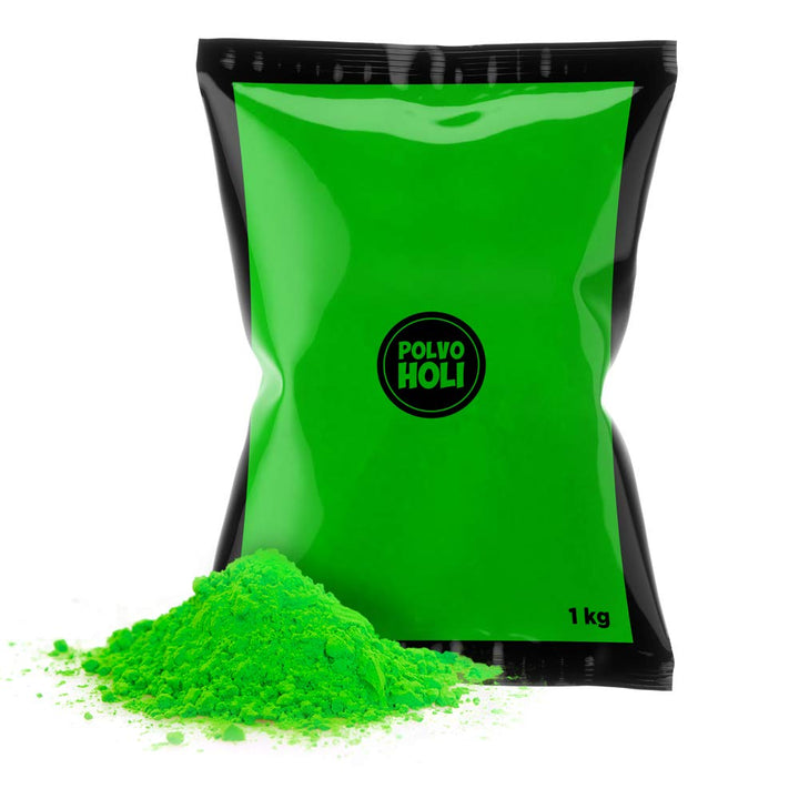 POLVO HOLI - 1KG Holi Pulver (Grün)