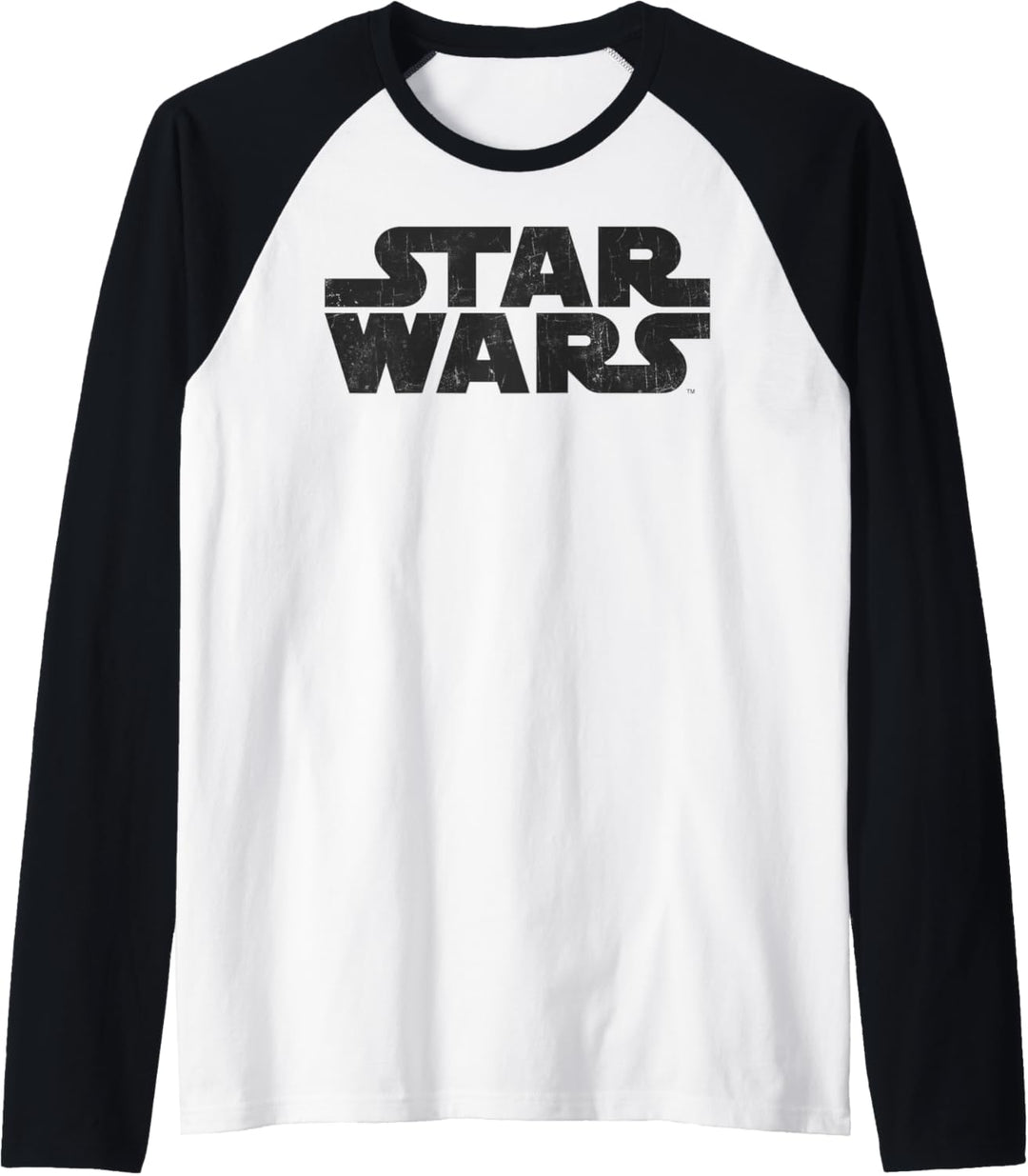 Star Wars Classic Black Logo Raglan