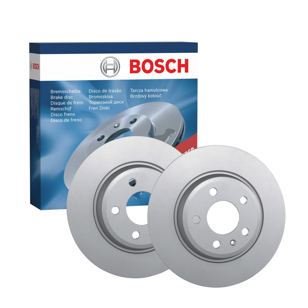 Bosch BD1249 Bremsscheiben - Hinterachse - ECE-R90 Zertifizierung - zwei Bremsscheiben pro Set